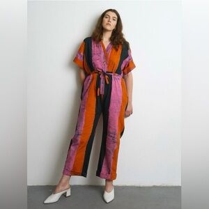 NWOT Osei-Duro Opus Jumpsuit in Carmine
